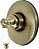 Controle de Volume Vintage Kingston Brass KB3003PL, Latão Antigo 5,38 x 5,38 x 3 - Imagem 1