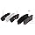 Pastilhas de freio de alto desempenho da Dynamic Friction Company Ultimate Duty 1400-0898-00 - Conjunto traseiro - Imagem 2
