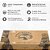 Pacote de Detergente e Lençol para Secar Roupa Grab Green Stoneworks, 50 Detergentes e 80 Lençóis para Secar, Fragrância de Carvalho, Conjunto de Cuidados para Lavanderia à Base - Imagem 3