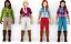 Clube do Cavalo Schleich Aventura 40 peças Conjunto de jogo Presentes de cavalo para meninas e meninos de 5 anos ou mais com 4 meninas cavaleiras, 4 brinquedos de cavalo e acessórios para equita - Imagem 2