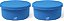 Silipint: Tigelas de Silicone com Tampa de 30oz: 2 Pacote Profundo Azul Piscina - Inquebrável, Flexível, Micro-ondas-Forno-Lava-louças, Antiderrapante - Imagem 1