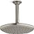 Chuveiro de chuva de única função de 8 polegadas, Níquel Escovado Vibrante, 2,5 GPM – Kohler 27051-BN - Imagem 2