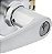 Maçaneta para porta de entrada Kwikset Delta com fechadura e chave, alavanca reversível segura com chave, fechadura para entrada principal e quartos, cromado acetinado, segurança Smartkey resistente a arrombamentos. - Imagem 4