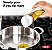 Conjunto de dispensador de vidro OXO Good Grips Precision Pour, 2 peças de conjunto de óleo e vinagre, transparente, branco - Imagem 4