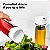 Conjunto de dispensador de vidro OXO Good Grips Precision Pour, 2 peças de conjunto de óleo e vinagre, transparente, branco - Imagem 5