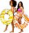Monções [Cítrico] 2-Pack de Luxo Bóias de Piscina Flutuadores de Natação Tubo de Praia Flutuador de Anel Tubos Flutuantes. - Imagem 1