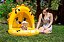 Piscina Inflável Infantil com Proteção Solar, Leãozinho Bebê Small da Poolmaster - Imagem 1