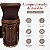 Estilo n Craft - Bolsa de couro legítimo para alicates de 5 bolsos e martelo, porta-ferramentas, suporte para ferramentas multipurpose, cor marrom escuro (98016) - Imagem 4