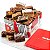 Latas de Presente com Brownies Assortidos e Bolo de Migalhas da David's Cookies 3Lbs - Deliciosos lanches assados, fatias de fudge de chocolate gourmet, cesta de presente de brownies - Presente ideal para o Superbowl - Imagem 1