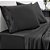 Lençóis Queen Size - Lençóis de luxo respiráveis com elástico completo e alças de canto seguras embutidas - Coleção 1800 Supreme extra macia Conjunto de roupas de cama de bolso profundo, conjunto de len - Imagem 5