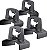 Kit de Amarração Rhino Go Rhino 5950130T XRS/SRM (Inclui Quatro Amarrações) - Imagem 1