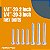 Kit de Knobs de T-Track POWERTEC 71130 com parafusos hexagonais de 1/4-20 por 1-1/2 e arruelas, conjunto de 36, parafusos de trilho T, acessórios - Imagem 3