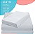 Lençóis de Refrigeração Comfort Spaces Queen, Lençóis Coolmax de Absorção de Umidade, Conjunto de Lençóis Macios e Inalteráveis, Lençóis de Refrigeração para Dormidores Quentes, Bolso Elástico Prof - Imagem 2