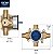 GROHE 35110000 GrohSafe 3.0 Válvula de Equilíbrio de Pressão Áspera, Inacabada - Imagem 5
