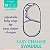 SwaddleMe Fácil Troca Swaddle - Tamanho Pequeno/Médio, 0-3 Meses, Pacote com 2 (Unicórnio Universo) Swaddle para Recém-Nascidos Fácil de Usar com Zíper Inferior para - Imagem 5