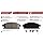 Freio Traseiro Z23-1402 Power Stop Z23 Evolution Sport Carbon Fiber Infused Ceramic com Hardware - Imagem 2