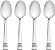 Conjunto de talheres de aço inoxidável International Silver Kensington 20 peças, serviço para 4 - Imagem 4