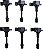 Bobina de Ignição com Conjunto de 6 Botas para 02-08 Kit de Caminhonete Nissan 3.5L V6 - Imagem 2