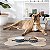 Conjunto de tigelas para animais de estimação com estampa de patas de treliça, à prova de micro-ondas e lava-louças, fundo de silicone antiderrapante para menos bagunça, médio 6x2, mar - Imagem 4