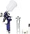 Pistola de pintura a ar mini de alimentação por gravidade HVLP NEIKO 31207A | Tamanho do bico de 1,0 mm | 125 cc - Imagem 2