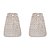 Saco de dormir de pelúcia unissex para bebê Hudson Baby, Sack, Manta, Leopardo Creme, 18-24 Meses (Pacote com 2) - Imagem 1