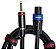 Cabo de alto-falante com conector Twist Lock da série Premium Headliner da Gator Cases, Cableworks; 10 pés, TS para Twist Lock (GCWH-SPK-10-1TL) - Imagem 1