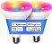 Lâmpada Inteligente meross, Lâmpadas LED WiFi BR30 Flood com suporte para Apple Homekit, Siri, Alexa, Google, Mudança de cor completa RGBW Dimável 1300 Lumens Equivalente a 100W, Pacote com 2 - Imagem 1