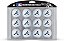 Bolas de golfe regulamentares da MLB, 12 unidades, impressão durável em cores vivas da equipe. - Imagem 1