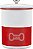 Pote de Armazenamento Vermelho Le Creuset em Aço Esmaltado com Puxador de Aço Inoxidável, 4.25qt - Imagem 3