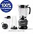 Liquidificador Nutribullet Combo com Lâmina de Torção Fácil, 5 libras, Preto/Aço Inoxidável - Imagem 2
