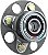WJB WA512264 - Conjunto do Rolamento de Cubo da Roda Traseira - Referência Cruzada: Timken HA590008 / Moog 512264 / SKF BR930380 - Imagem 1