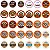 Pacote de Variedades de Cappuccino e Chocolate Quente, Incluindo Chocolate Quente Aromatizado e Café Cappuccino para Máquinas Keurig KCup, Pacotes de Café com Cacau Quente, Conjunto de Café, - Imagem 1