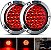 Luz de Freio Redonda para Reboque Nilight 4 2PCS 24 LED Vermelho em Aço Inoxidável Cromado à Prova d'Água para Caminhão Van Motorhome Barco Caminhão, Garantia de 2 Anos - Imagem 1