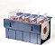 Rolo de Lixa Abrasiva POWERTEC 4RA2101 para Automóveis/Madeira em Caixa de Metal | Caixa Dispensadora com 5 Rolos de Lixa – Inclui Granulações Variadas 150/240/320/400/ - Imagem 2