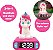 Relógio Despertador Digital Unicornio para Crianças com Luz Noturna, Soneca e Efeitos Sonoros de Unicórnio, Relógio Infantil, Unicórnio Luminoso, Cor Rosa - RL800UNI - Imagem 2
