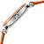 Relógio para mulheres Fossil Carlie Mini com pulseira de aço inoxidável ou couro. - Imagem 2