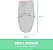 SwaddleMe by Ingenuity Original Swaddle - Tamanho Pequeno/Médio, 0-3 Meses, 3 Pacotes (Dino) - Imagem 4