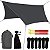 Lona de chuva para atividades ao ar livre da Suíça | Abrigo impermeável para camping em barraca | Leve e fácil de montar para rede, mochilão ou equipamento de acampamento | Qualidade premium 12 x 9 ft | Cin - Imagem 1