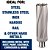 Broca anular com ponta de metal duro de carboneto de tungstênio 2-9/16 x 4 TCT Hornet CS Unitec Diâmetro de corte de 2-9/16 polegadas Revestimento de carboneto de - Imagem 4