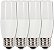 Lâmpada LED branca brilhante de 60 watts equivalente da Westinghouse Lighting 3319920 com base média, Frost, 4 unidades (pacote com 1) - Imagem 1