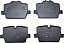 Conjunto de pastilhas de freio traseiras de cerâmica TRQ para BMW 330i Z4 Toyota GR Supra Base - Imagem 4