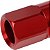 Porca de roda aberta de alumínio vermelho 7075 M12X1.5 20 peças L: 60mm com adaptador de soquete - Engenharia J2 LN-T7-009-15-RD - Imagem 5