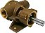 Bomba pedestal flexível acionada por polia para marinha Jabsco 777-9001 (62 GPM, impeller de neoprene, sede completa, vedação facial, portas de 1 NPT), bronze - Imagem 1