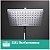 Hansgrohe Vernis Blend 9 polegadas Chuveiro de chuva 1 jato completo em cromo, 2.5 GPM, 26281001. - Imagem 4