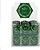 Velas de cera de abelha Premium, Edição Limitada de Festas, Aroma Festivo de Cedro e Pinheiro, Votivas 18-Pack da Root Candles - Imagem 1