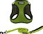 Prende Peitoral de Malha para Todas as Condições Meteorológicas e Passeio do Voyager, Combo com Coleira e Alça de Neoprene para Cães Pequenos, Médios e Grandes, por Best Pet Supplies - Verde Limão (B - Imagem 1