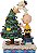 Enesco Jim Shore Peanuts Charlie Brown e Snoopy Decorando a Figura da Árvore, 8,27 polegadas, Multicolorido - Imagem 2