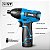 Chave de Impacto Sem Fio 12V DNA MOTORING TOOLS-00161 com Mandril de 1/4 para Projetos DIY e Uso Doméstico, com Luz LED + Interruptor de Avanço/Reverso, Azul (Apen - Imagem 2