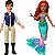 Conjunto de Histórias de Aventuras da Ariel da Pequena Sereia da Disney Mattel com 4 Bonecas Pequenas e Acessórios, Brinquedos Inspirados no Filme - Imagem 3