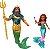 Conjunto de Histórias de Aventuras da Ariel da Pequena Sereia da Disney Mattel com 4 Bonecas Pequenas e Acessórios, Brinquedos Inspirados no Filme - Imagem 4